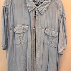 Tommy Bahama Jimmy Buffett collectors Gauze button up Shirt, Men’s size 3XB